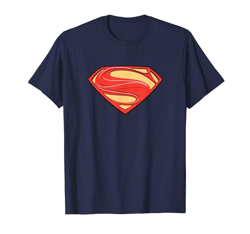 Superman Man of Steel New Solid Shield T Shirt T-Shirt von DC Comics