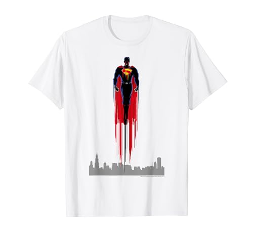 Superman Man of Steel Red Streak T Shirt T-Shirt von DC Comics