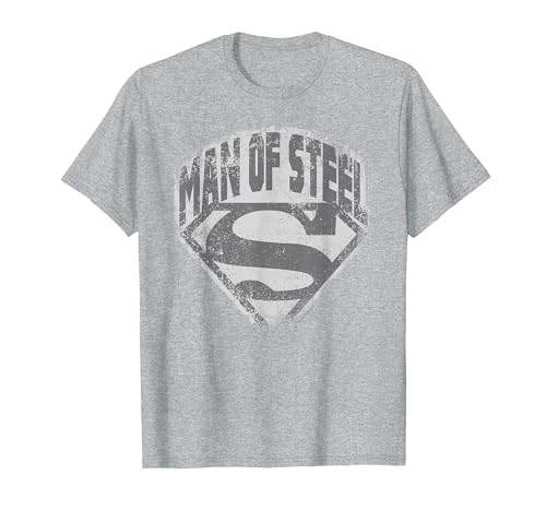 Superman Man of Steel Shield T Shirt T-Shirt von DC Comics