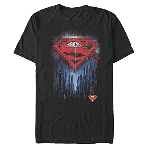 Warner Bros. Herren Supreme Guardian T-Shirt, schwarz, 5XL Größen Tall von DC Comics