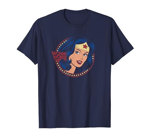 Wonder Woman 75 Starburst Portrait T Shirt T-Shirt von DC Comics