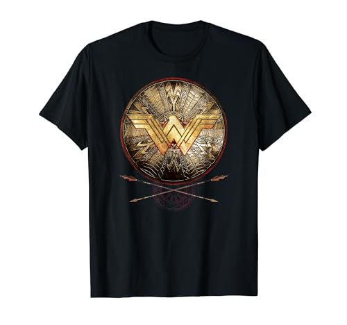 Wonder Woman DC Comics Logo Shield T-Shirt von DC Comics