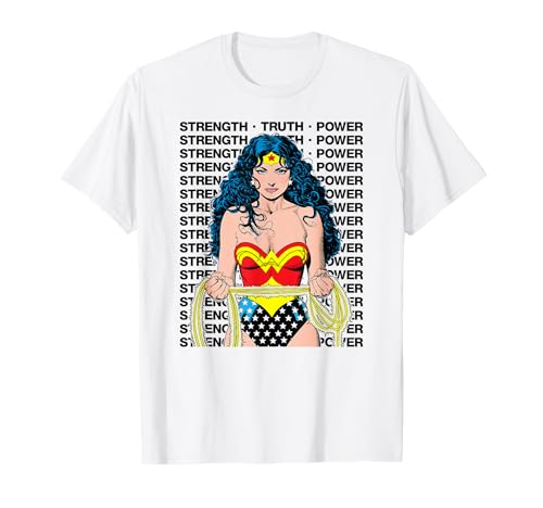 Wonder Woman Strength Truth Power T Shirt T-Shirt von DC Comics