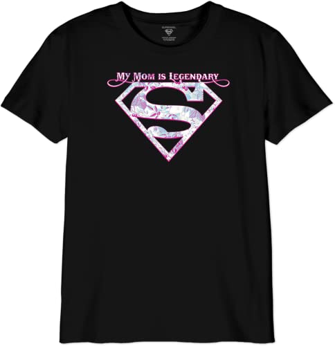 dc Comics Mädchen Gisupgots002 T-Shirt, Schwarz, 8 Jahre von DC Comics