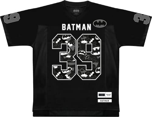 DC Comics Herren Mebatmbts240 T-Shirt, Schwarz, M von DC Comics