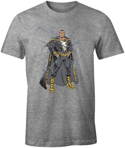 dc comics Herren Mebladots004 T-Shirt, grau meliert, M von DC Comics