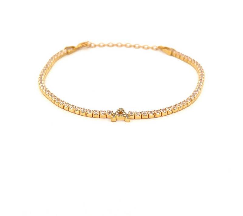 DC Jewelry Armband Tennisarmband mit Buchstaben 925 Sterling Silver DC Jewelry Armband Tennisarmband mit Buchstaben 925 Sterling Silver von DC Jewelry