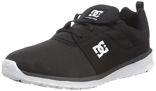 DC Shoes Unisex Heathrow Sneaker, Schwarz Black White Bkw, 36 EU von DC Shoes