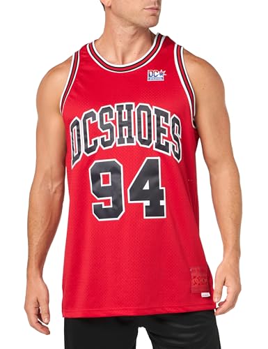 DC Herren Shy Town Jersey Tank T-Shirt, Racing Red, XX-Large DC Herren Shy Town Jersey Tank T-Shirt, Racing Red, XX-Large von DC Shoes