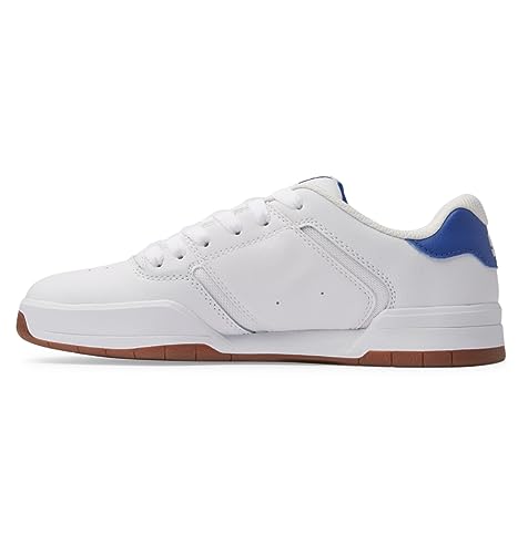 DC SHOES Herren Central Sneaker, White/Blue, 41 EU von DC Shoes