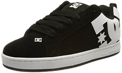 DC Shoes Herren Court Graffik Skateboardschuhe, Schwarz (Black 001), 52 EU von DC Shoes