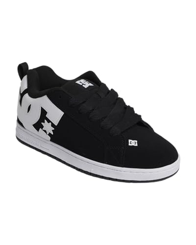 DC Shoes Herren Court Graffik Skateboardschuhe, Schwarz (Black 001), 53.5 EU von DC Shoes