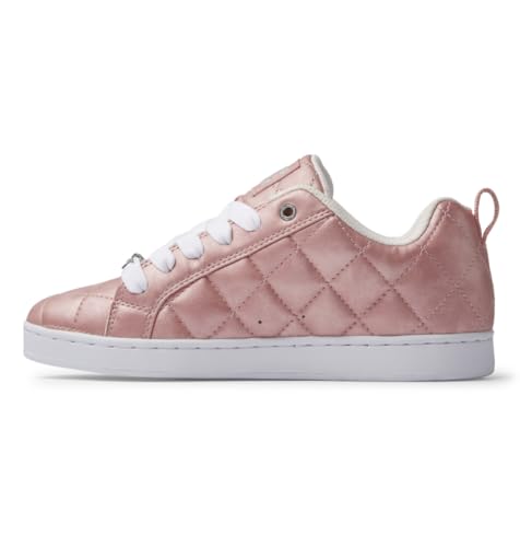 DC Shoes Court Graffik SE - Leather Shoes for Women - Lederschuhe - Frauen - 39 - Rosa von DC Shoes