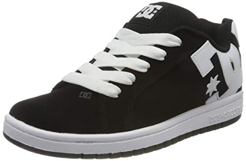 DC Shoes Jungen Court Graffik Skate Shoe, Black White, 27.5 EU von DC Shoes