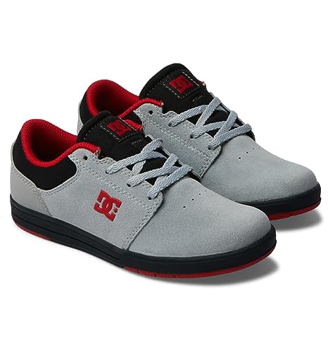 DC Shoes Crisis 2 Sneaker, Grey/RED, 35 EU von DC Shoes
