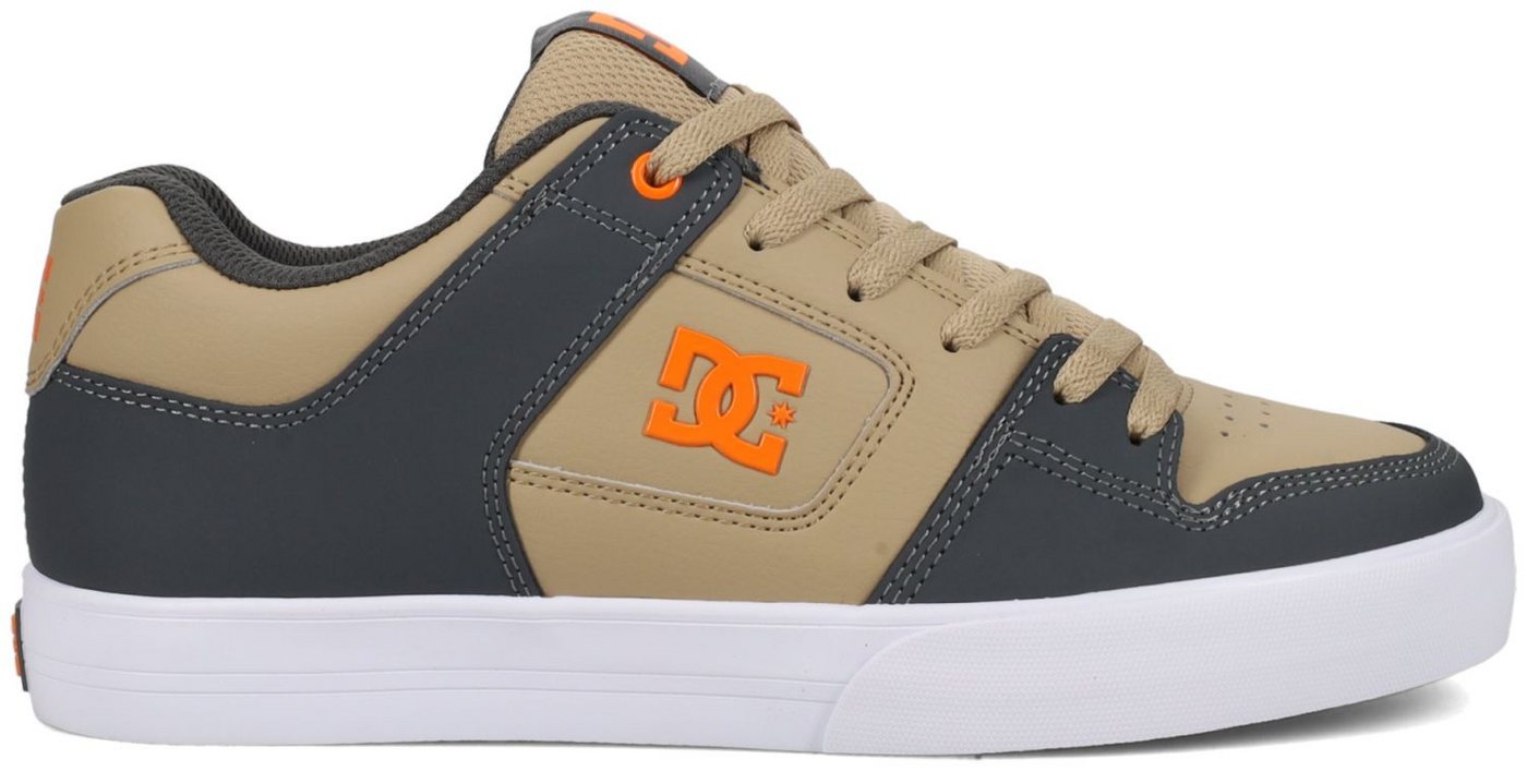 DC Shoes DC Shoes Pure Grey/Tan/Orange Sneaker DC Shoes DC Shoes Pure Grey/Tan/Orange Sneaker von DC Shoes