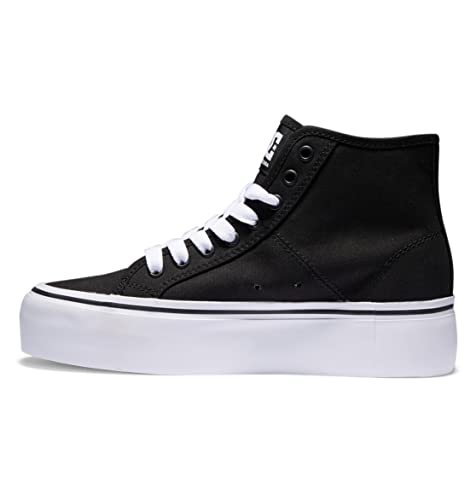 DC Shoes Manual Hi Platform - High-Top-Schuhe für Frauen Schwarz von DC Shoes