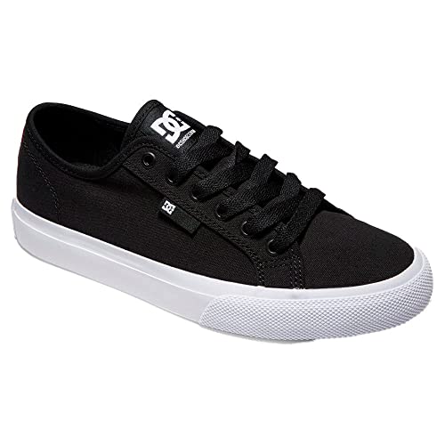 DC Shoes Damen Manual Sneaker, Black/Stripe, 36.5 EU von DC Shoes