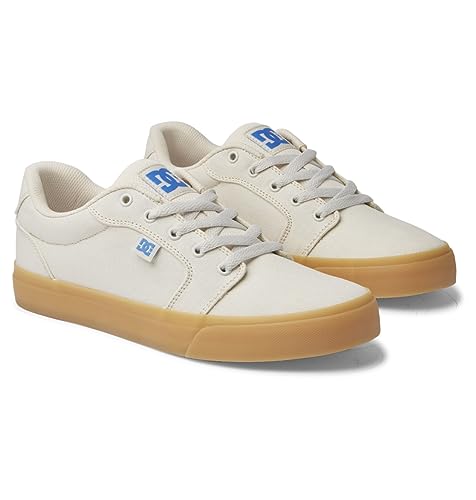 DC Shoes Herren Anvil Sneaker, Cream, 40.5 EU von DC Shoes