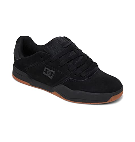 DC Shoes Herren Central - Leather Shoes Sneaker, Schwarz, 41 EU von DC Shoes