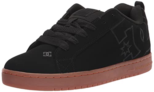 DC Shoes Herren Court Graffik Skate-Schuh, Schwarz/Gum/Schwarz, 42 EU von DC Shoes