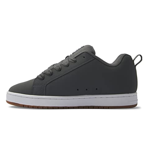 DC Shoes Court Graffik - Lederschuhe für Männer Grau von DC Shoes