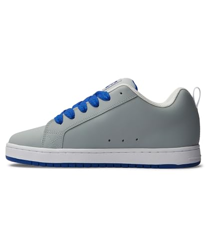 DC Shoes Herren Court Graffik Sneaker, Grey/Blue/White, 50 EU von DC Shoes