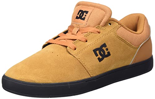 DC Shoes Herren Crisis 2-Leather Shoes for Men Sneaker, Wheat/Black, 44 EU von DC Shoes