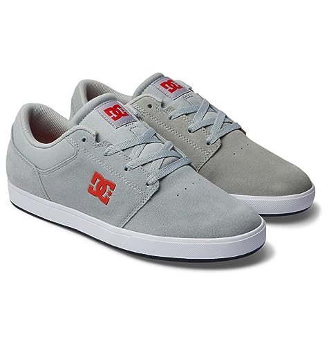 DC Shoes Herren Crisis 2 Sneaker, Grey/White/Grey, 38 EU von DC Shoes