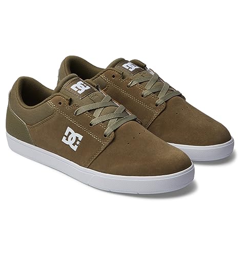 DC Shoes Herren Crisis 2 Sneaker, Olive/White, 38.5 EU von DC Shoes