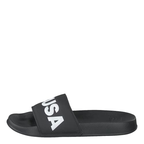 DC Shoes Herren DC Slide Badeschuhe, Schwarz (Black/White BKW), 39 EU von DC Shoes