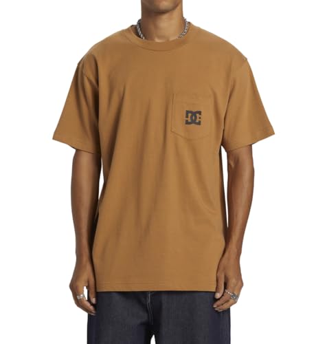 DC Shoes Herren DC Star Pocket HSS T-Shirt, Backenhörnchen, XL von DC Shoes