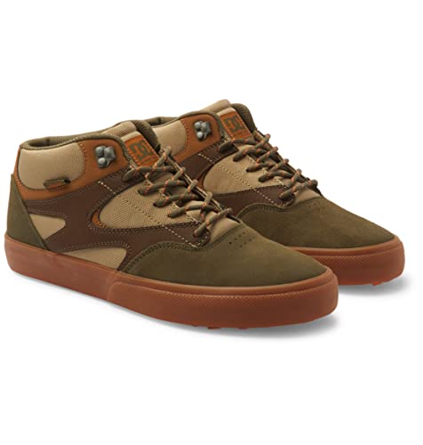 DC Shoes Kalis Vulc Mid Wnt - Mid-Top-Schuhe für Männer Braun von DC Shoes