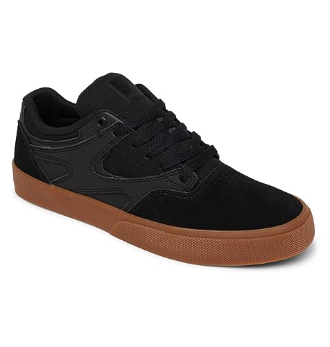 DC Shoes Herren Kalis Vulc Sneaker, Black/Black/Gum, 36 EU von DC Shoes