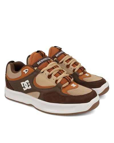 DC Shoes Herren Kalynx Zero Sneaker, Braun/Hellbraun/gebrochenes Weiß, 47 EU von DC Shoes