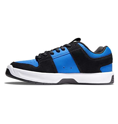 DC Shoes Herren Lynx Zero-Leather Shoes for Men Sneaker, Black/Black/ROYAL, 44 EU von DC Shoes