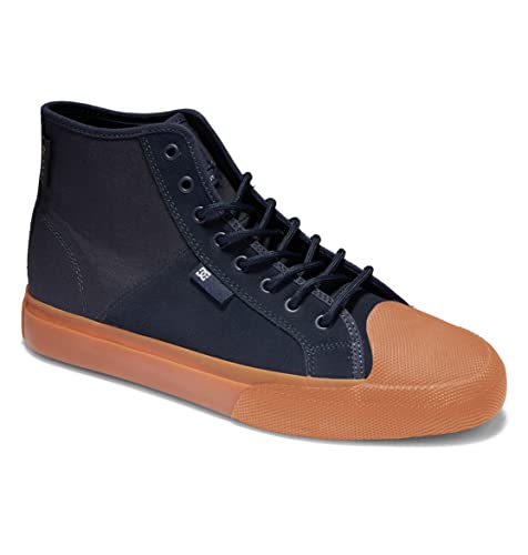 DC Shoes Herren Manual Hi Wnt Sneaker, Navy/Gum, 37 EU von DC Shoes