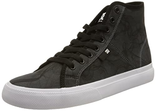 DC Shoes Herren Manual-High-Top Shoes for Men Sneaker, Dark Grey, 38.5 EU von DC Shoes