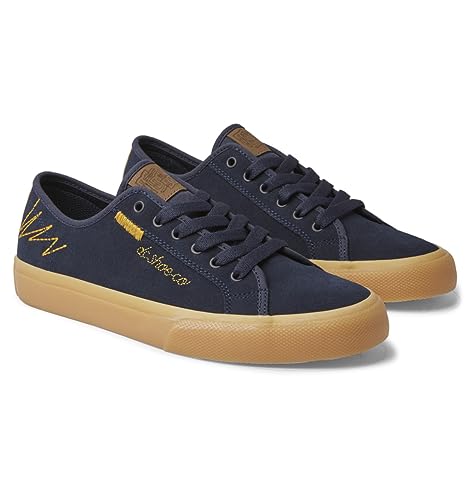 DC Shoes Herren Manual Le Sneaker, Navy/Khaki, 37 EU von DC Shoes