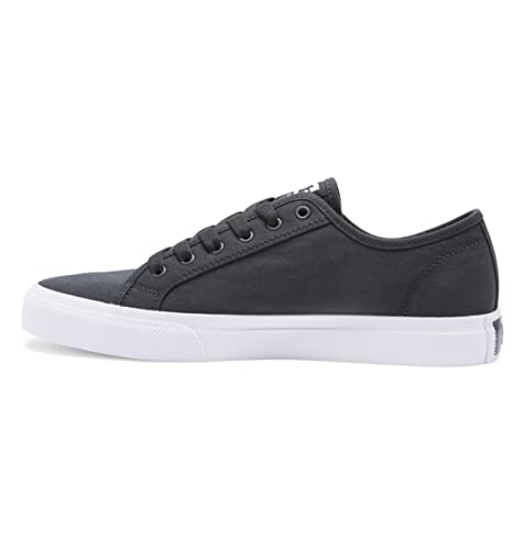 DC Shoes Herren Manual Sneaker, Black/Grey/Grey, 39 EU von DC Shoes