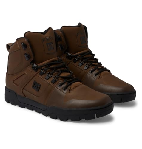 DC Shoes Herren Pure HIGH-TOP WR Boot Bootsschuh, Dark Chocolate, 46 EU von DC Shoes