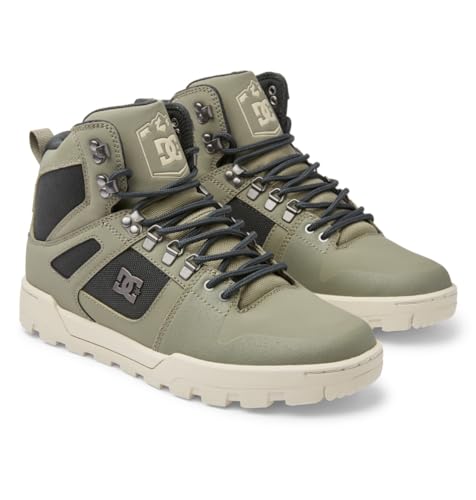 DC Shoes Herren Pure High-Top Wr Boot Bootsschuh, GRN/B/WHT, 43 EU von DC Shoes