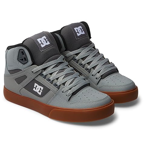 DC Shoes Herren Pure SE Sneaker, Grey/White/Grey, 40.5 EU von DC Shoes