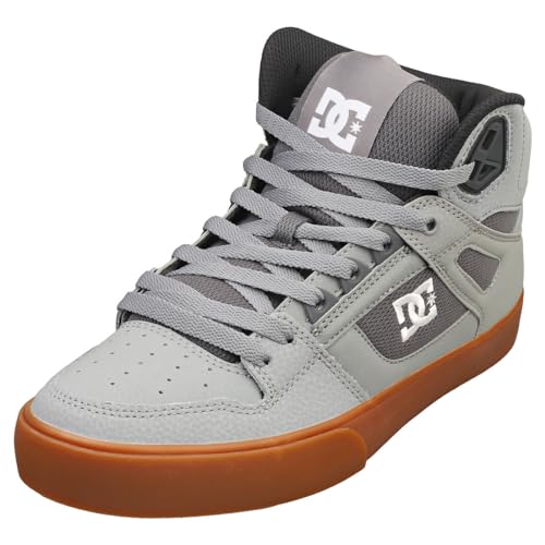 DC Shoes Herren Pure SE Sneaker, Grey/White/Grey, 42 EU von DC Shoes