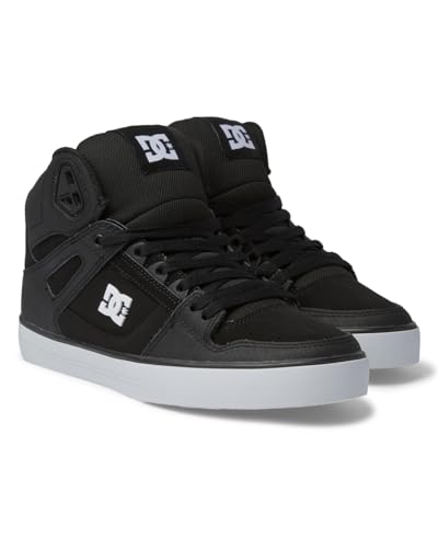 DC Shoes Herren Pure Sneaker, Black/Black/White, 44 EU von DC Shoes