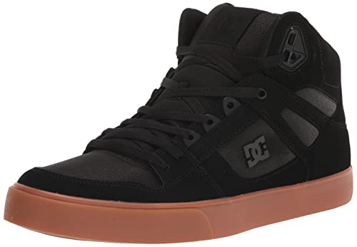 DC Shoes Herren Pure Sneaker, Black/Gum, 43 EU von DC Shoes