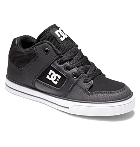 DC Shoes Herren Pure Sneaker, Black/White, 32 EU von DC Shoes