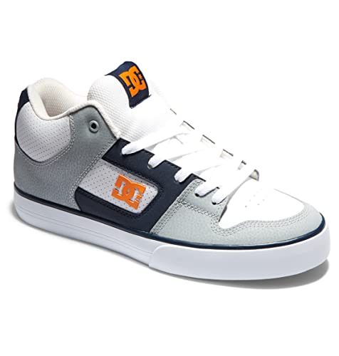 DC Shoes Herren-Sneaker, Weiß Weiß Grau Orange, 48.5 EU DC Shoes Herren-Sneaker, Weiß Weiß Grau Orange, 48.5 EU von DC Shoes