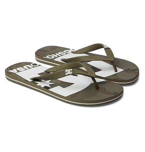 DC Shoes Herren Spray Graffik Sandale, Brown Camouflage, 43 EU von DC Shoes