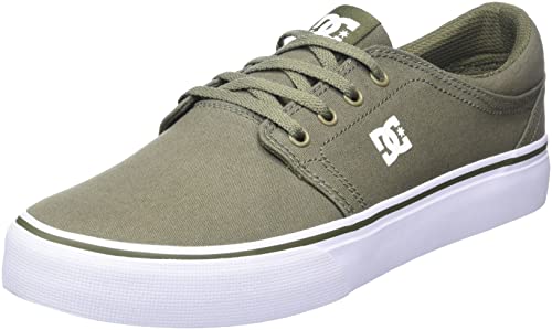 DC Shoes Herren Trase-Shoes for Men Sneaker, Olive/White, 37 EU von DC Shoes